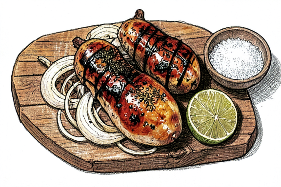 Air Fryer Pollo Asado ve Izgara Soğan
