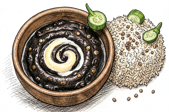 Dal Makhani ve Kimyonlu Pilav